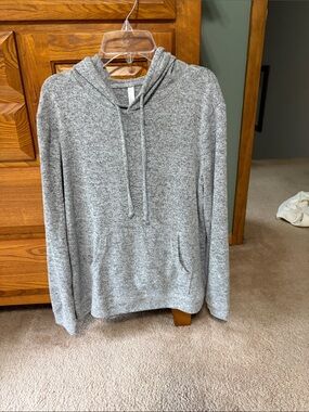 Women’s Gray Hooded Pullover